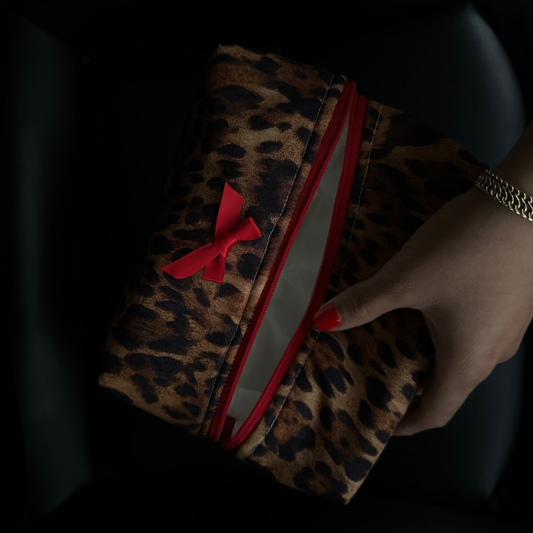 Red Cheetah bag